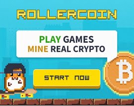 Bitcoin earning games - RollerCoin